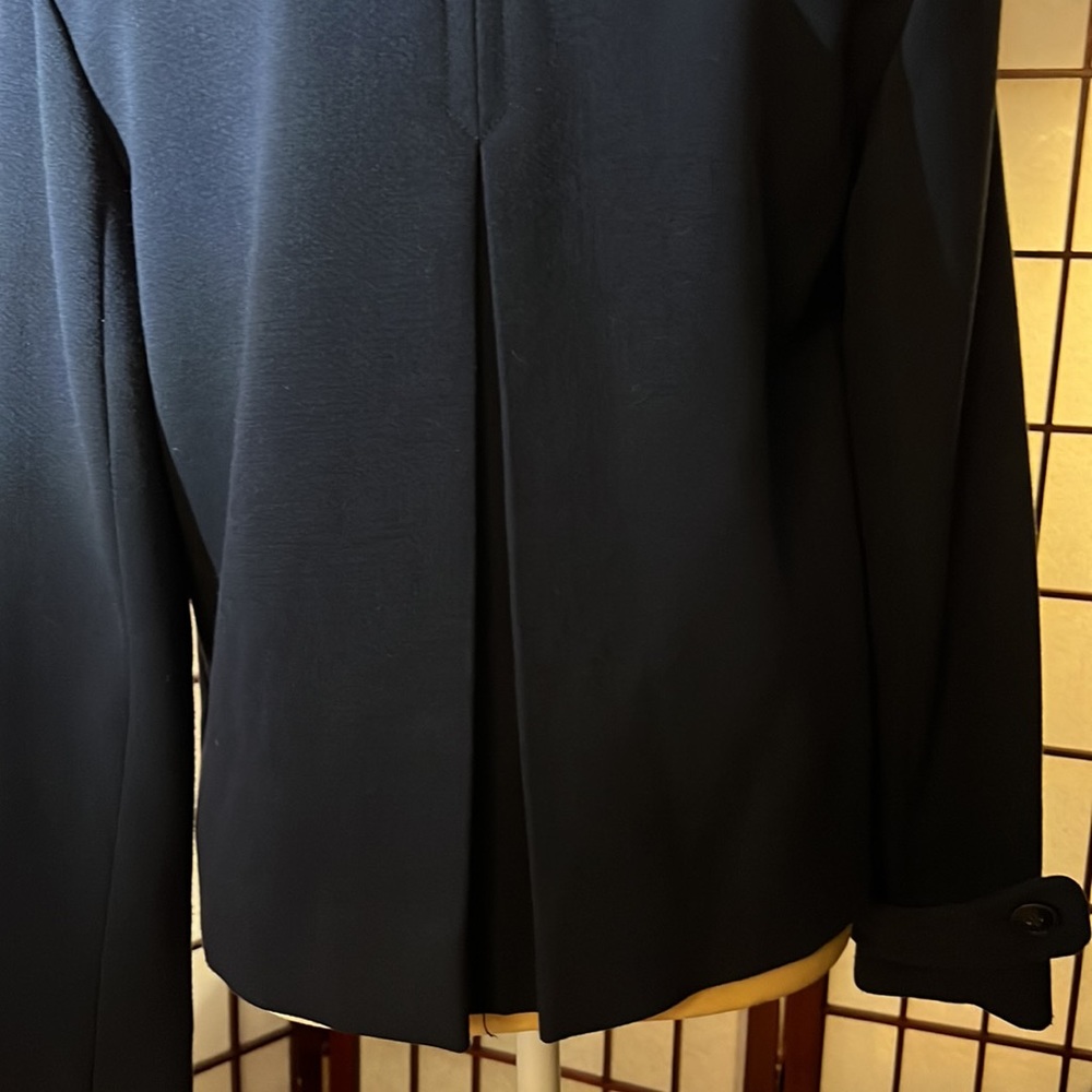 Gap Pea Duffel coat, Blue and white striped lining size small navy blue - Picture 9 of 11